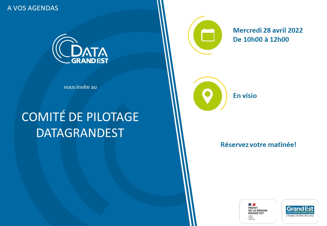 Comité de pilotage DataGrandEst