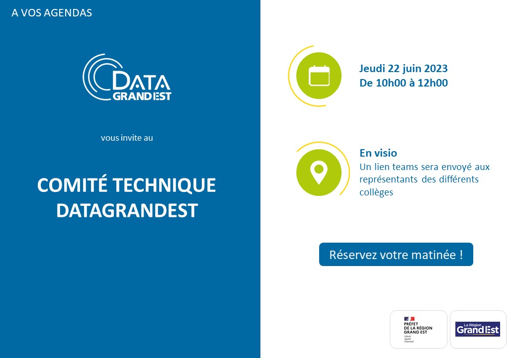 Comité technique de DataGrandEst